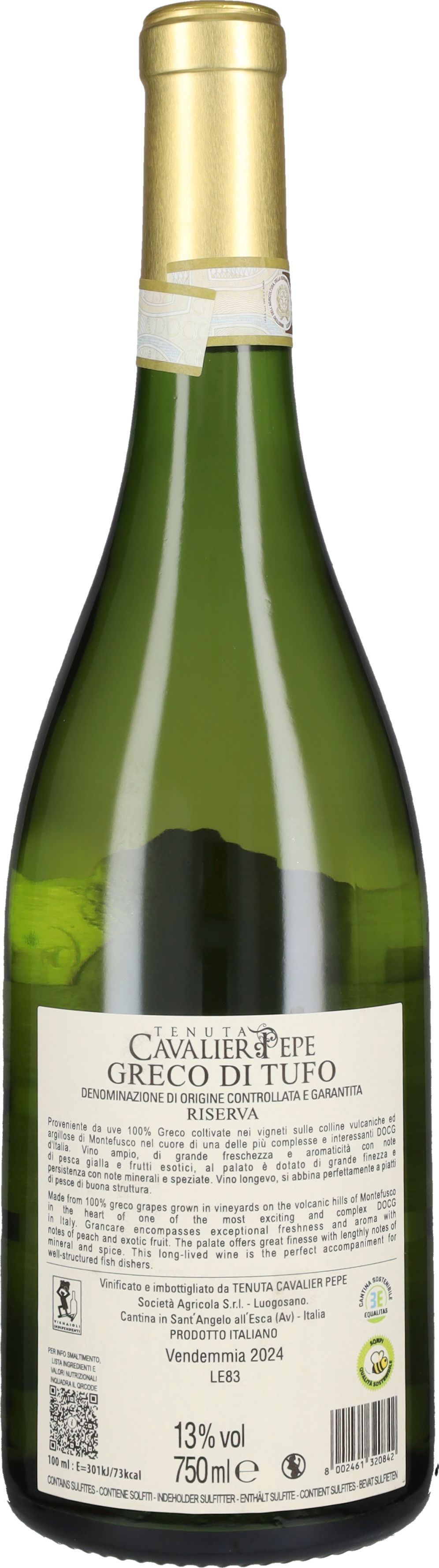 Tenuta Cavalier Pepe Greco di Tufo Riserva 'Grancare' 2024