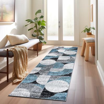 World Rug Gallery Modern Geometric Design Area Rug