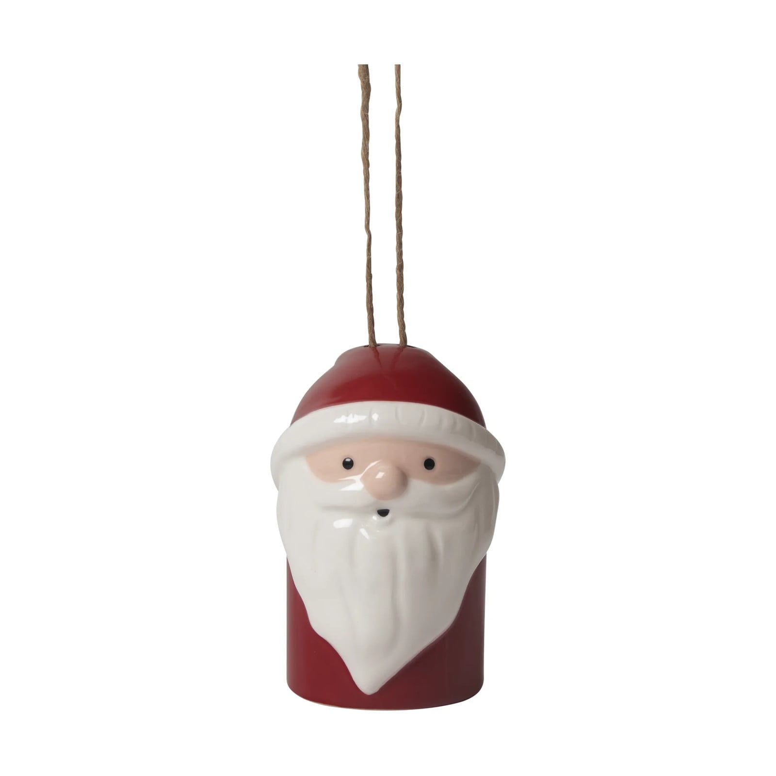 Pluto Design Kerstman kerstboomhanger Rood-wit