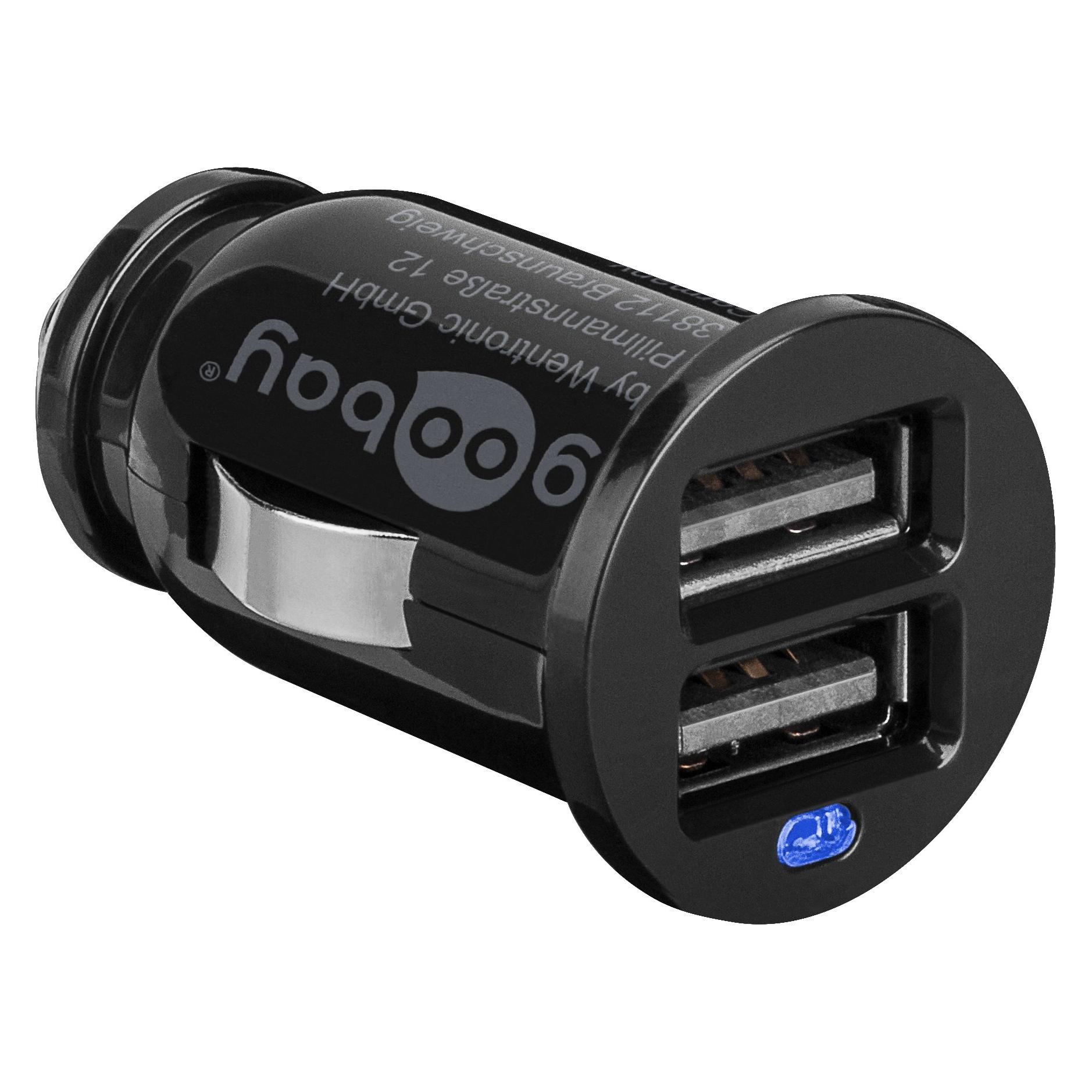 Goobay Dual USB-Autoladegerät (44177)