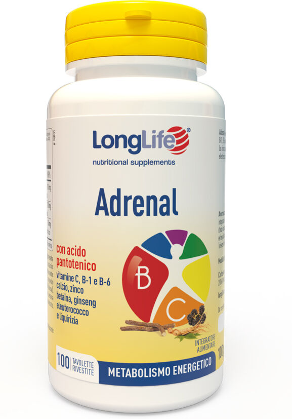 LONGLIFE Srl LongLife, Adrenal, 100 Tavolette