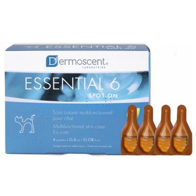 Dermoscent Spot-On Kat Pipet 0.6Ml 4 St Einzeldosispipetten