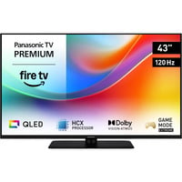 TV-43W85BEZC, QLED-Fernseher 108 cm (43 Zoll), schwarz, UltraHD/4K, Fire TV, 120Hz Panel
