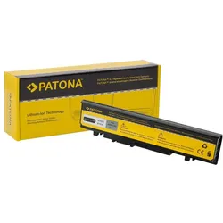 Patona 2247 (6 Zellen, 4400 mAh), Notebook Akku, Schwarz, Gelb