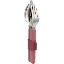 Mepal Silueta Besteckset 3-teilig Vivid mauve