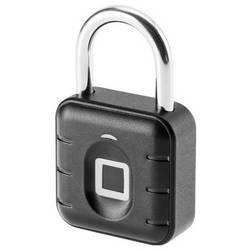 Cimco 170255 Vorhängeschloss 45 mm Schwarz Fingerabdruckschloss
