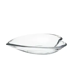 Deko Schale Herz   ¦ transparent/klar ¦ Glas ¦ Maße (cm): H: 30,5  Ø: 30.0