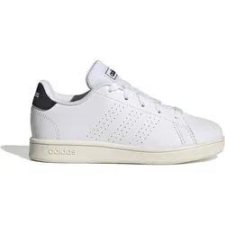 ADIDAS Kinder Halbschuhe ADVANTAGE K, Größe 36 2⁄3 in Weiß Weiß