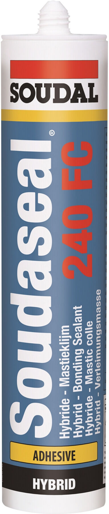 Soudal Dichtungsmasse Soudaseal 240FC schwarz 480 g/290 ml (104925)