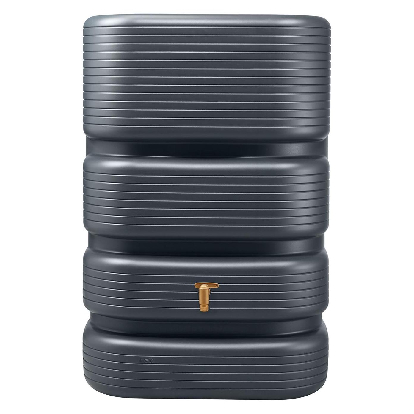 4rain QUADRO Wandtank 500 L, graphite grey (500 l) (4023122309901)