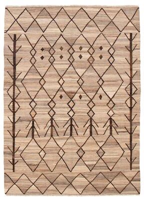 Ecarpetgallery "Sivas Taupe Kilim 5'10"" x 8'1"" - 5'10 x 8'1"