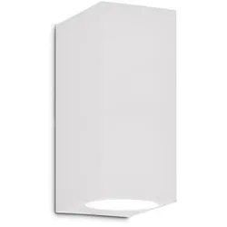 Ideal Lux Außenwandleuchte UP AP2, 2-flammig, 2x G9 max. 40W, Weiß IDEA-115320