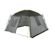 Pavillon Cabana grau/limette, 3,5m x 3,5m