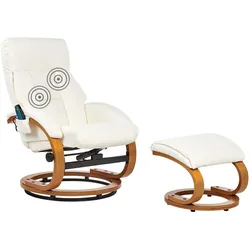 MASSAGESTUHL Weiß Force