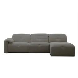 ECKSOFA TRENTO 4-Sitzer, taupe