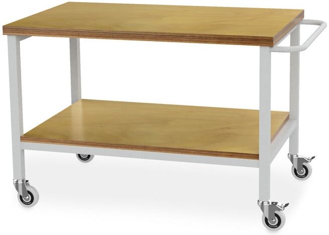 Bedrunka+Hirth Chariot de transport avec 2 plaques multiplex en hêtre L×P×H 1500×750×859 mm (04.15.01A)