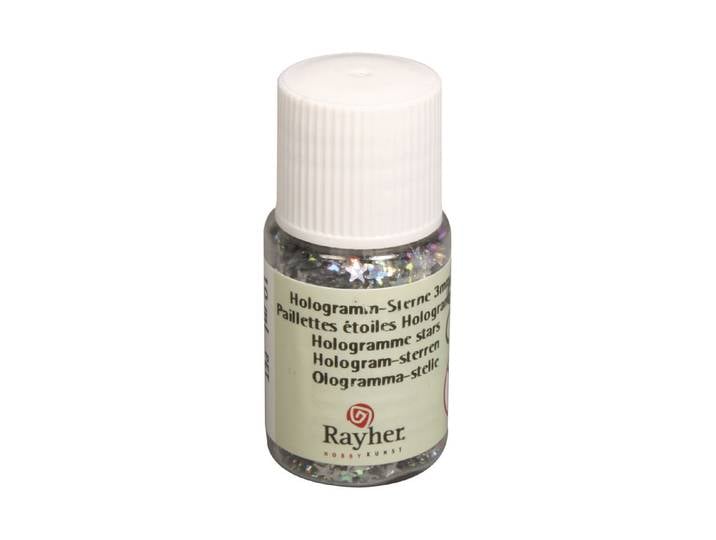 Rayher Hologramm-Sterne 3 mm 4 g