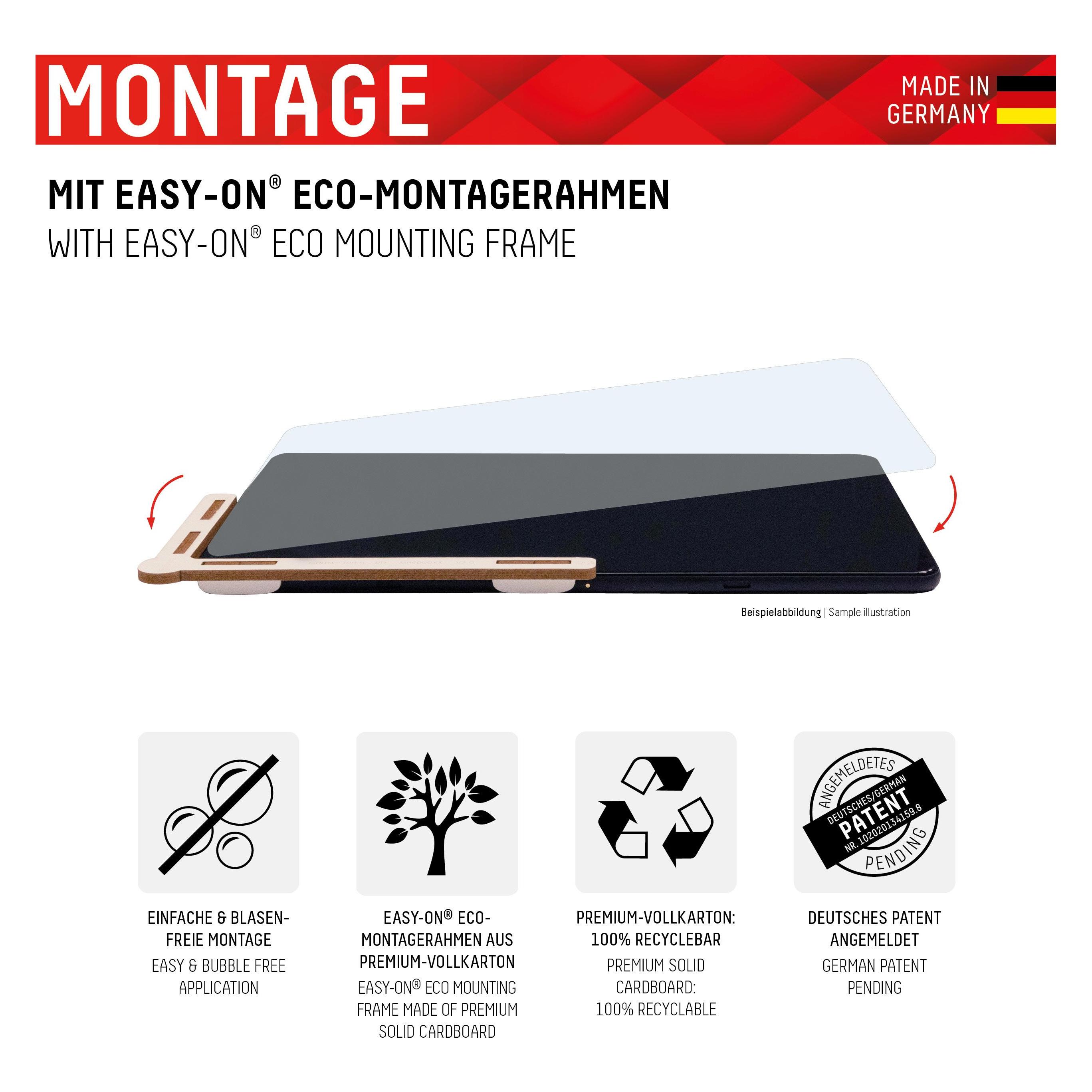 Displex Tablet Glass, Tablet Schutzglas (1 Stk., Samsung Galaxy Tab A 10.5 (2018)) (01538)
