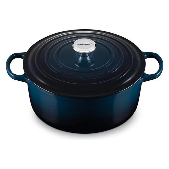 Le Creuset Cocotte Round Evo 28cm Nuit (Bräter + Schmortopf, Gusseisen) (62785751)