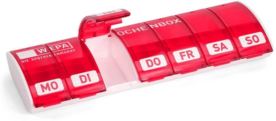 WEPA 1x7 Wochenbox pink/UV-Schutz+