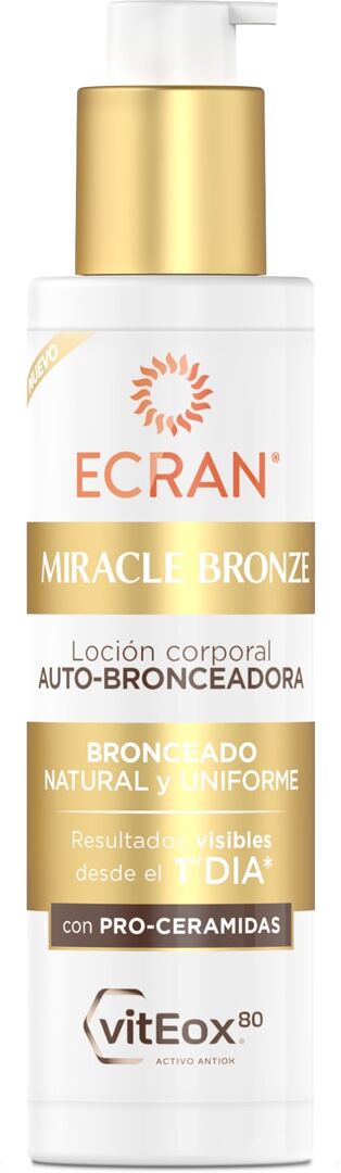 Ecran Autobronceador Corporal Miracle Bronze 200 ml .