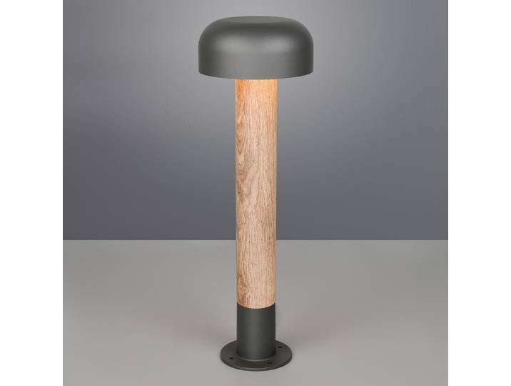 Wegeleuchte Fraser 54cm Grau/Dunkelgrau/Beige