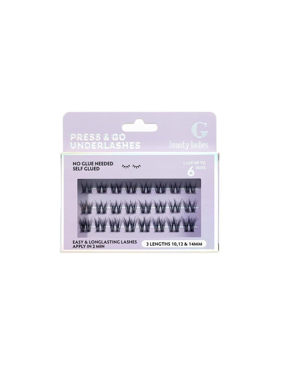G Beauty Lashes Press & Go Underlashes - Flirty