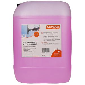 Novadur Glasreiniger Fensterreiniger, Konzentrat, mit Abperleffekt, Kanister 10,1 kg
