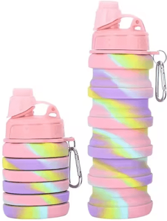 Inspire Essentials Portable Silicone Folding Cup With Hanging Hole For Travel And Outdoors a