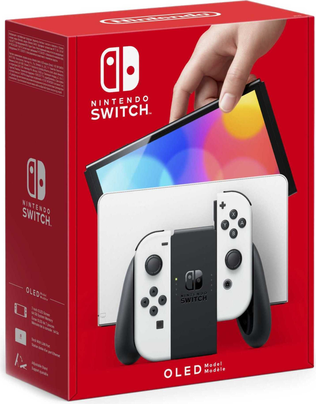 Nintendo Switch console OLED model wit
