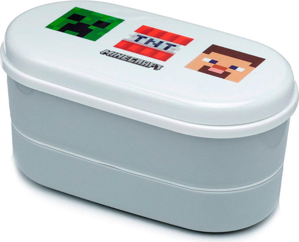 Puckator Minecraft lunchtas, transparant, one size