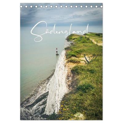 Roadtrip durch Südengland (Tischkalender 2026 DIN A5 hoch), CALVENDO Monatskalender
