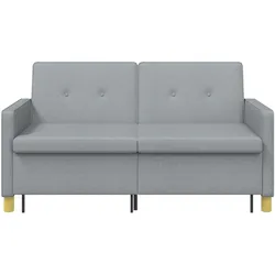 vidaXL, Sofa + Bettsofa, Ausziehbares Bett (2-Sitzer)
