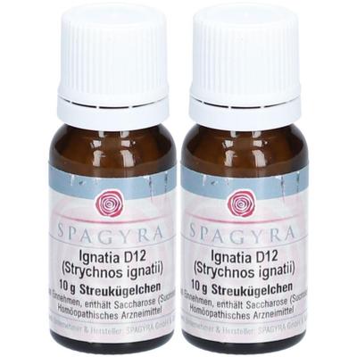 Ignatia D 12 Strychnos ignatii Globuli 2x 2x10 g