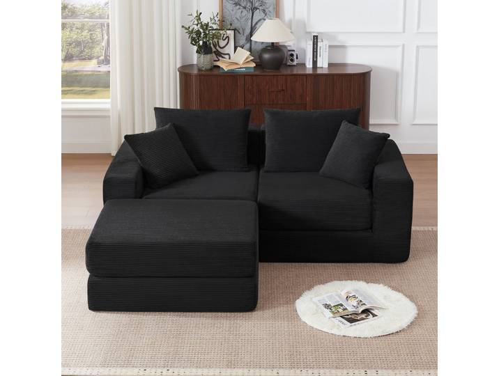 MIBODE Ecksofa Modulares Cloud Sofa Loveeat Modern