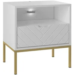 NACHTTISCH Daria Weiß