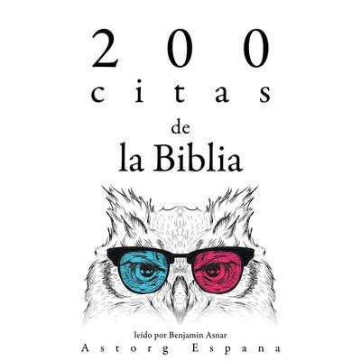 200 citas de la Biblia - Various, Audio, 9782821164789