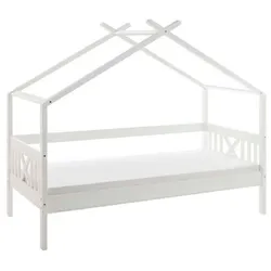 BEGABINO Bett Susa 90 x 200 cm Holz Weiß