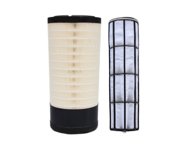 Élément filtrant P626104 + P626096 compatible avec les tracteurs Donaldson