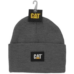 CAT Strickmütze Winter Mütze Label Cuff Beanie One Size mit Logo