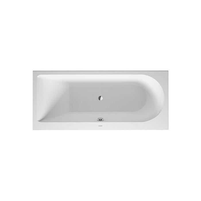 Duravit Rechteck-Badewanne Darling New 700238000000000, Nutzinhalt 120 Liter, weiss