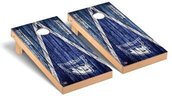 Skip's Garage Marietta Pioneers Triangle Cornhole Board Set