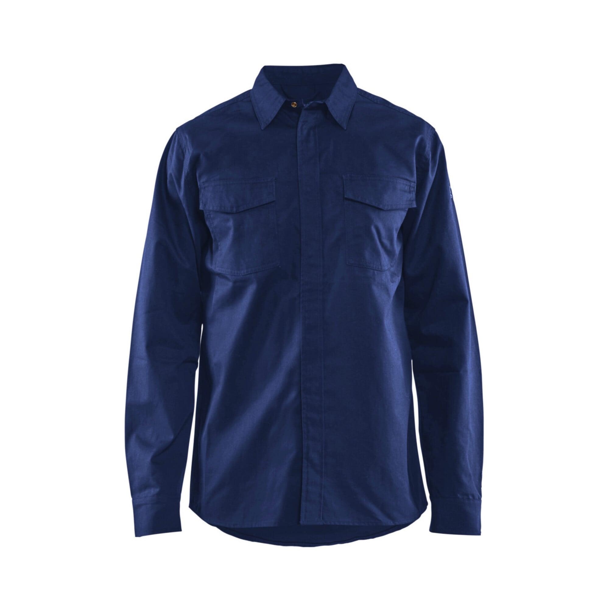Blakläder Flammschutz-Hemd, marineblau, Unisex-Größe: 2XL (322615048900XXL)