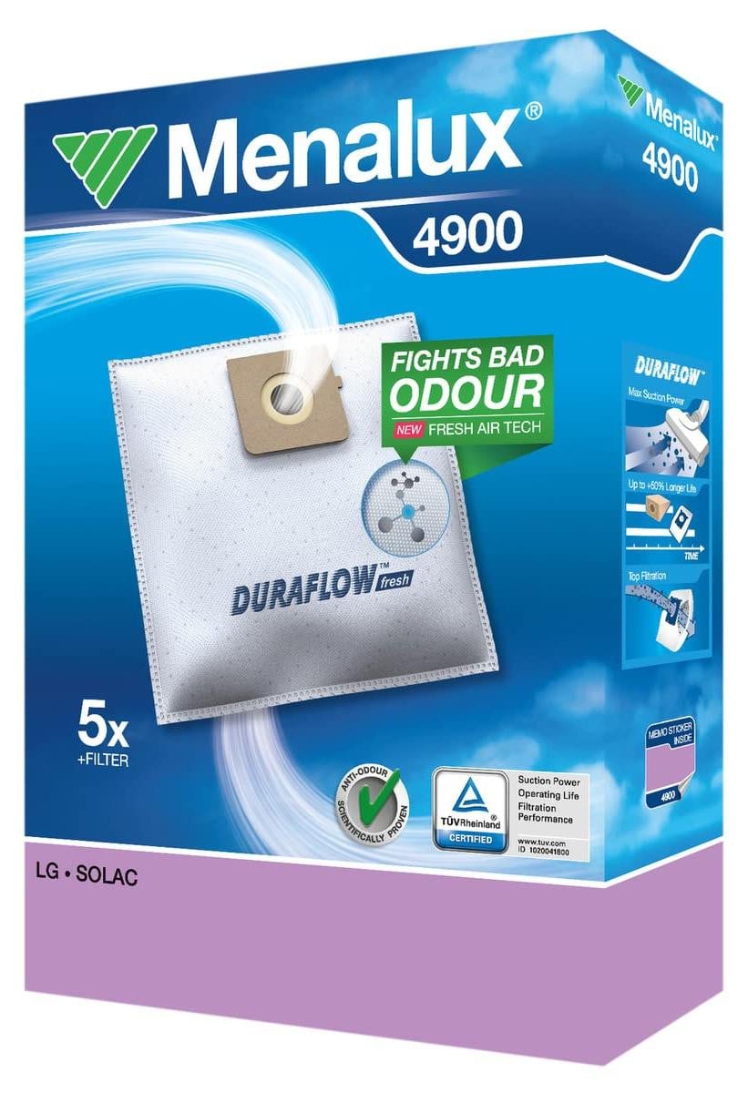 Menalux stofzuigzakken 4900
