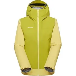 MAMMUT Damen Funktionsjacke Crag HS Hooded Jacket Women, Größe L in Gold Gold