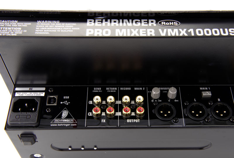 Behringer VMX1000 USB