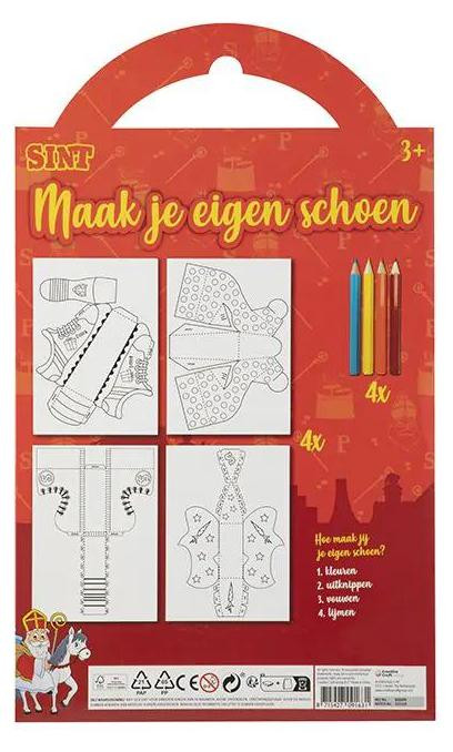Sinterklaas Knutselpakket: Maak je eigen schoen