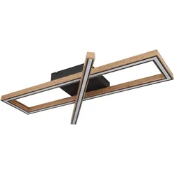 Deckenleuchte Deckenlampe LED Wohnzimmerleuchte Schwarz-Matt Dreh-Schwenkbar