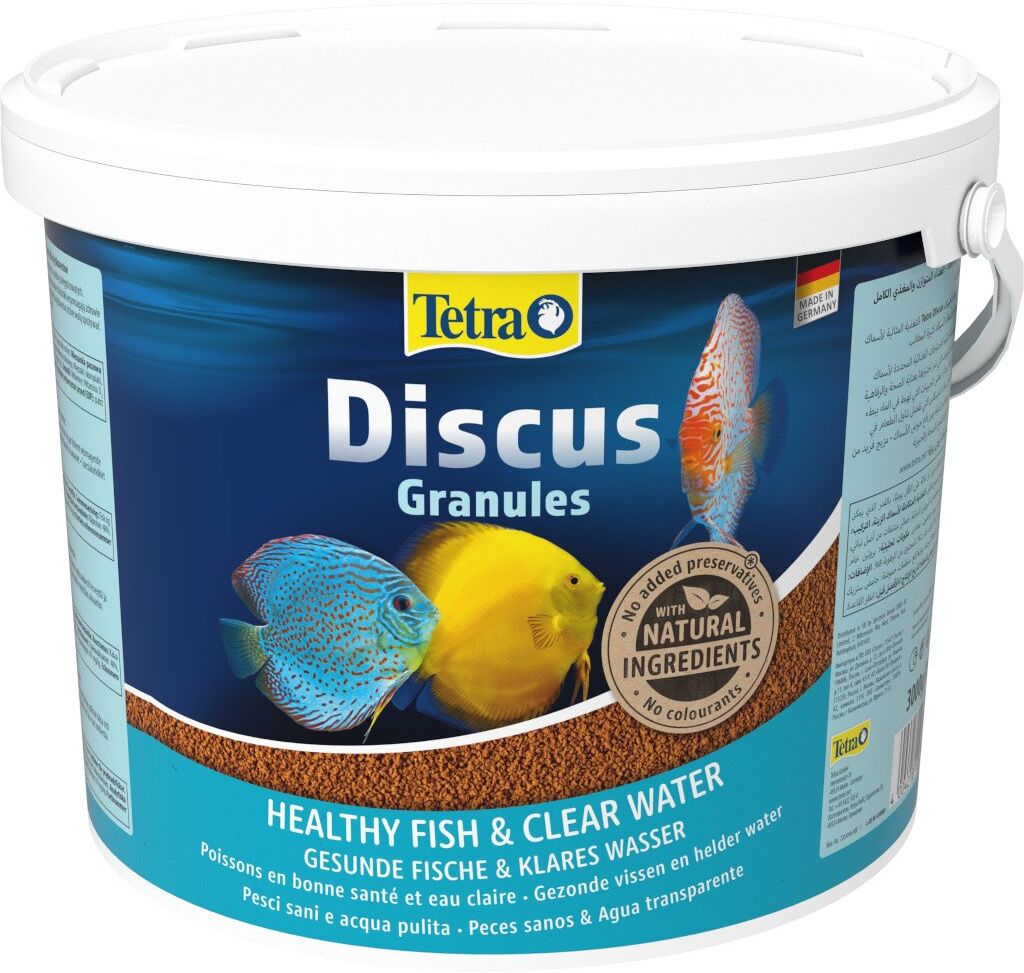 10 litri Tetra Discus Granules Mangime Completo in Granuli per Discus da Acquario