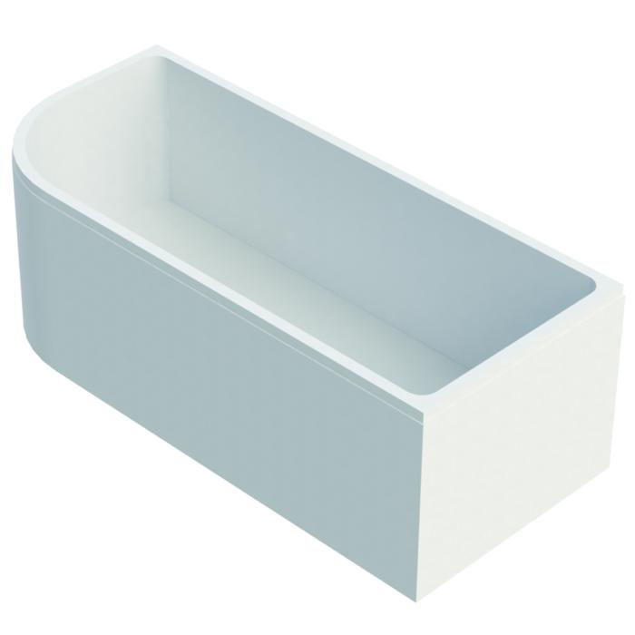 Schedel Wannenträger SW11142 170x75cm, 1 Rundung links, Höhe 60cm